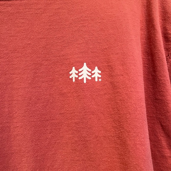 Red casual tee - Picture 2 of 4